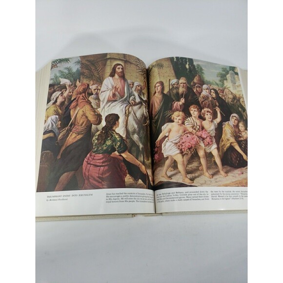 Holy Bible King James Version 1963 KJV Padded Cover VTG Gold Edge Good Council - Picture 15 of 16